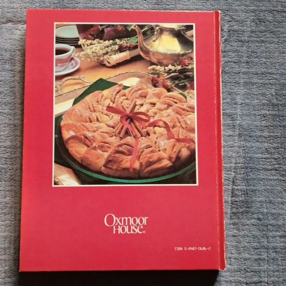 1986 Southern Living Hardcover Annual Cookbook, Farmhouse Holiday Country